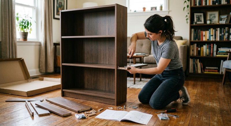 Shoe Rack Assembly in Overland Park, KS